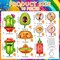 10 Pcs Fiesta Balloons Mexican Taco Cactus Avocado Sombrero Llama Spicy Bottle Foil Balloons Cinco De Mayo Fiesta Party Decorations
